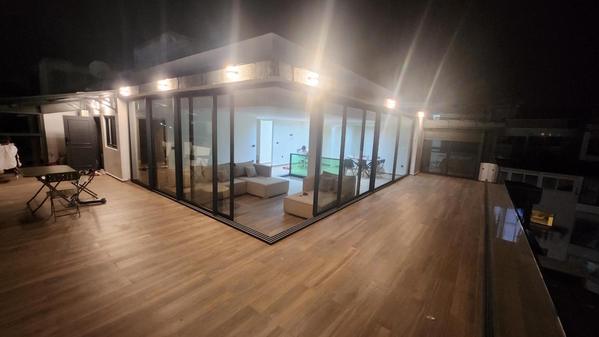 Magnifique Penthouse 160M2 Terrasse 90M2 Vue Mer Tangier Bagian luar foto
